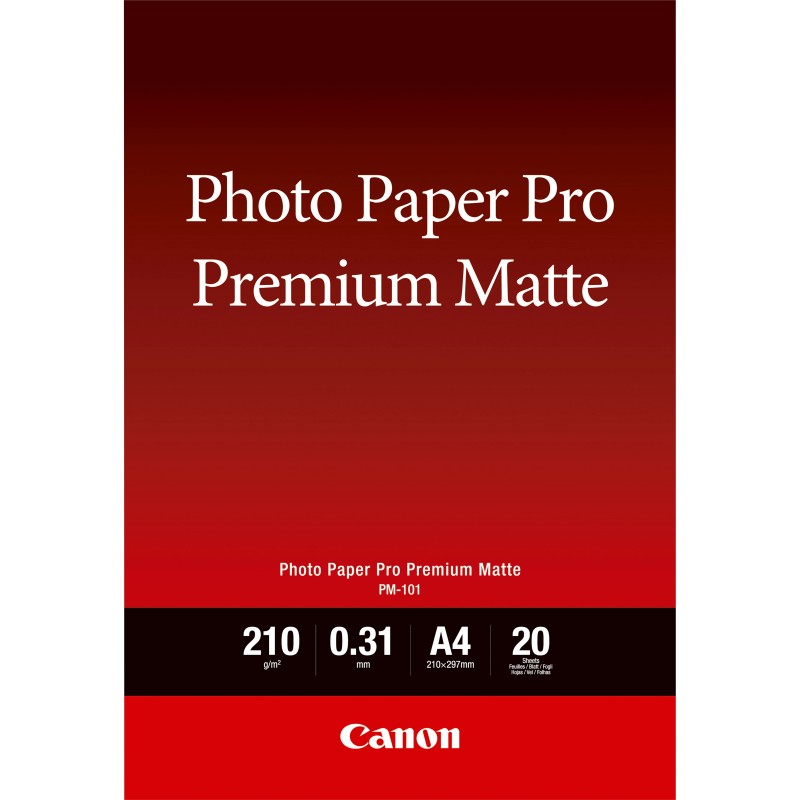 Pro Premium PM-101 - Glatt matt - 310 Mikron - A4 (210 x 297 mm)